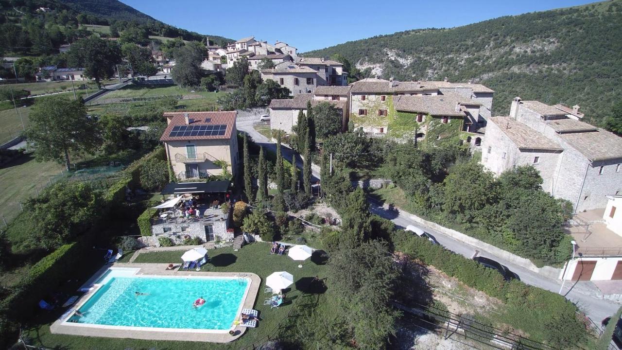 Agriturismo Roccagelli Vallo di Nera Extérieur photo