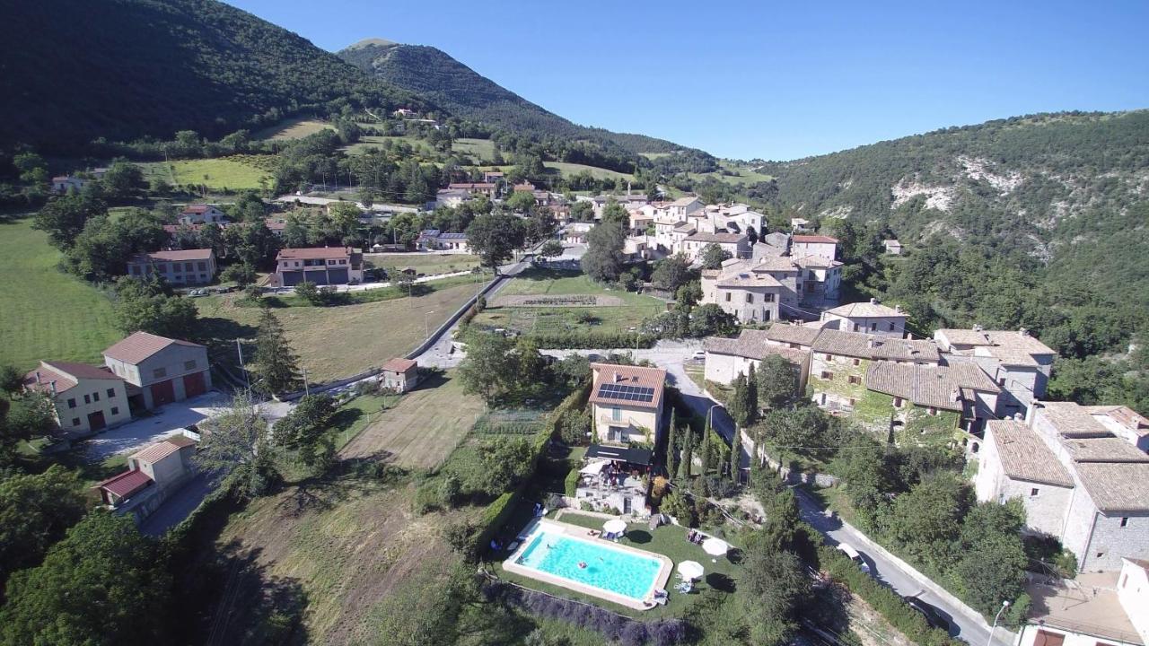 Agriturismo Roccagelli Vallo di Nera Extérieur photo