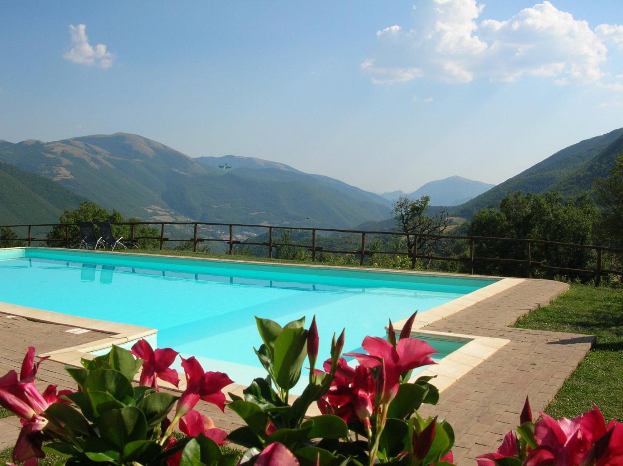 Agriturismo Roccagelli Vallo di Nera Extérieur photo