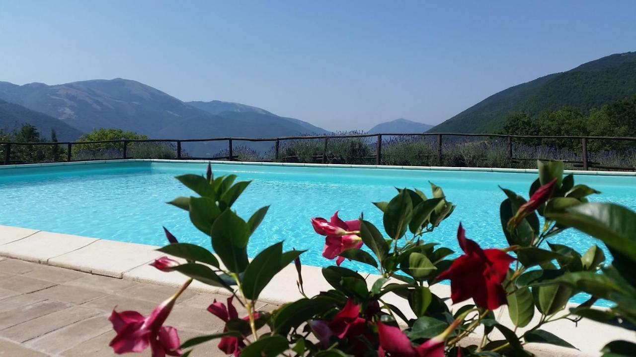 Agriturismo Roccagelli Vallo di Nera Extérieur photo