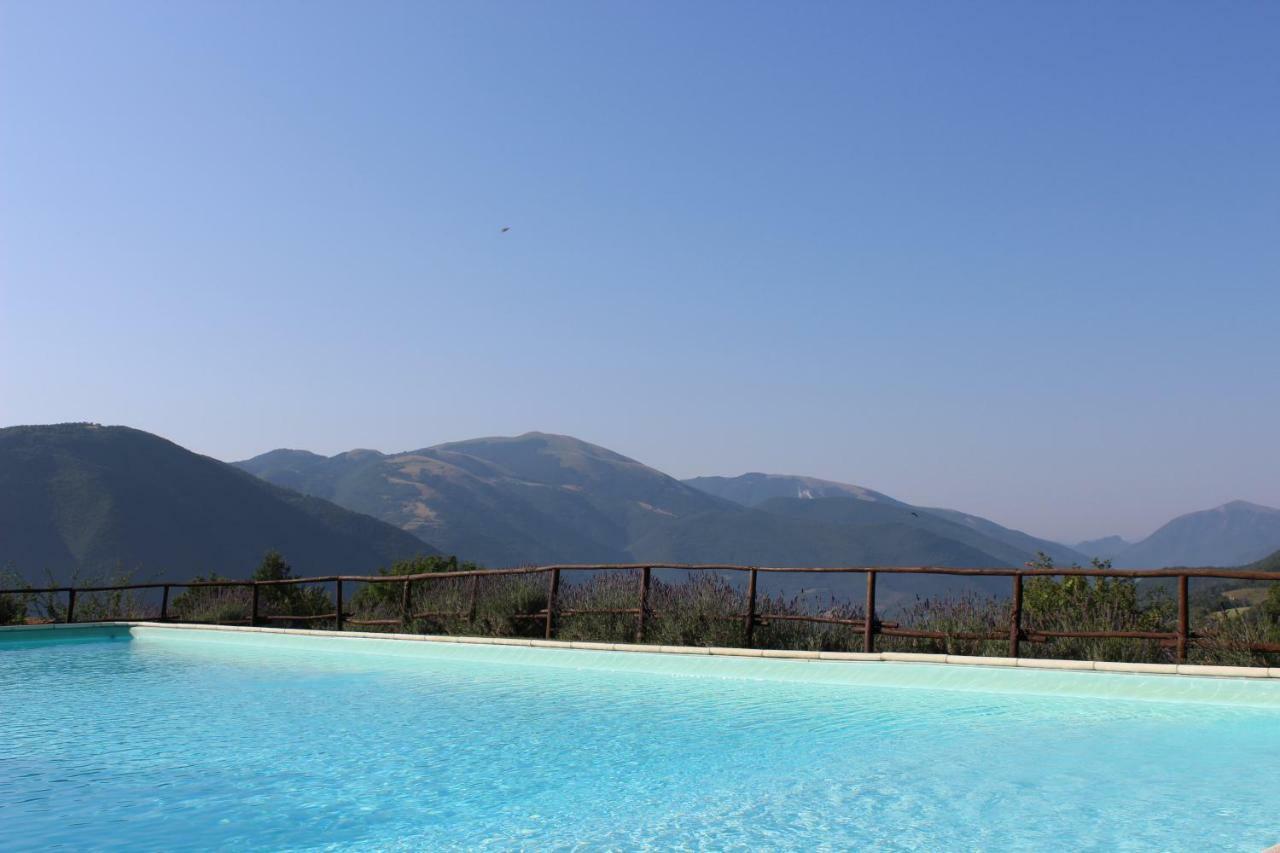 Agriturismo Roccagelli Vallo di Nera Extérieur photo
