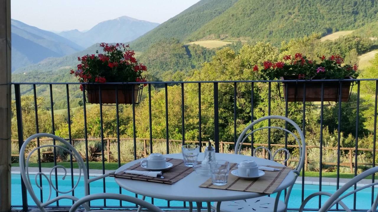 Agriturismo Roccagelli Vallo di Nera Extérieur photo