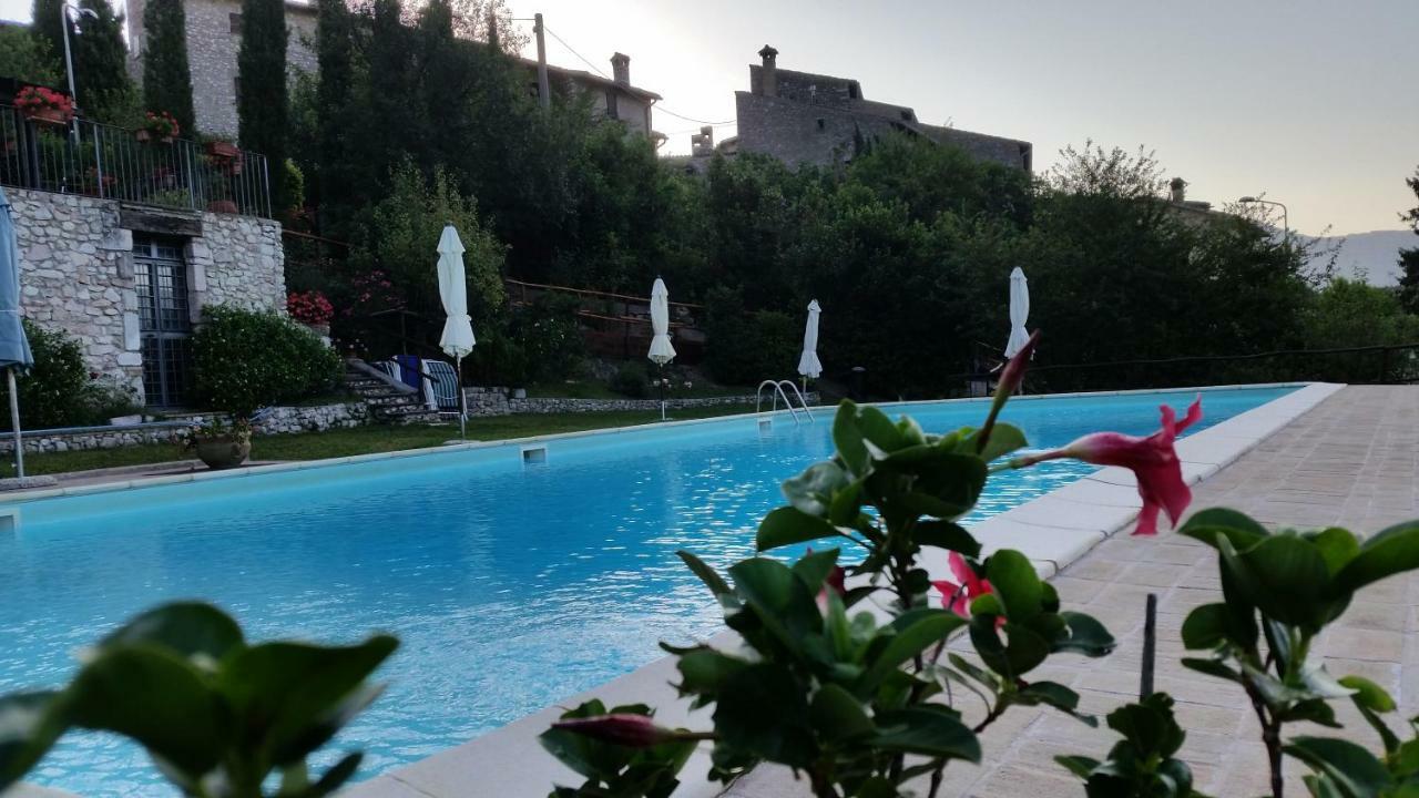 Agriturismo Roccagelli Vallo di Nera Extérieur photo