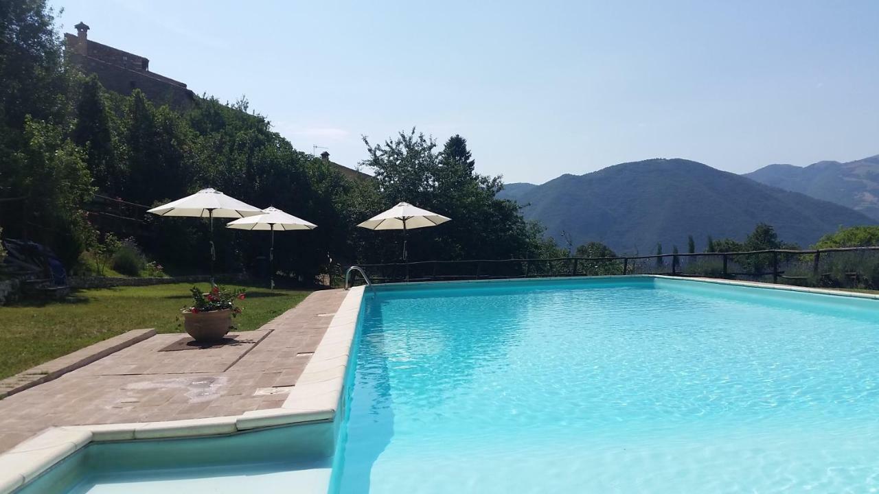 Agriturismo Roccagelli Vallo di Nera Extérieur photo